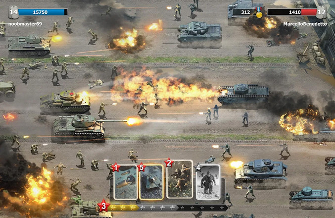 Heroes of War: WW2 Idle RPG截图4