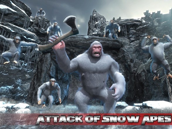 Mountain Beast Yeti Apes Survival截图8