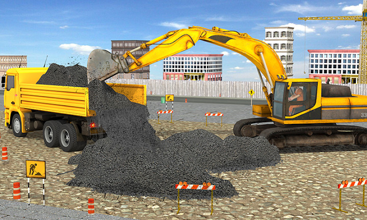 Excavator Simulator - Construction Road Builder截图5