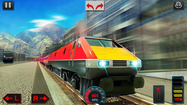 城市列车模拟器2019年：免费列车游戏3D截图3