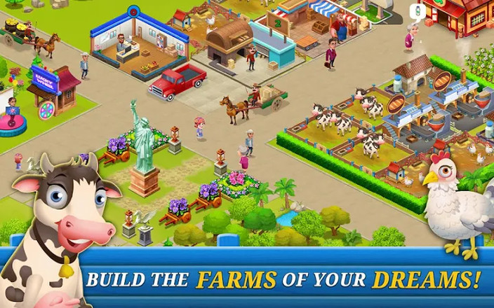 Supermarket City : Farming game截图5