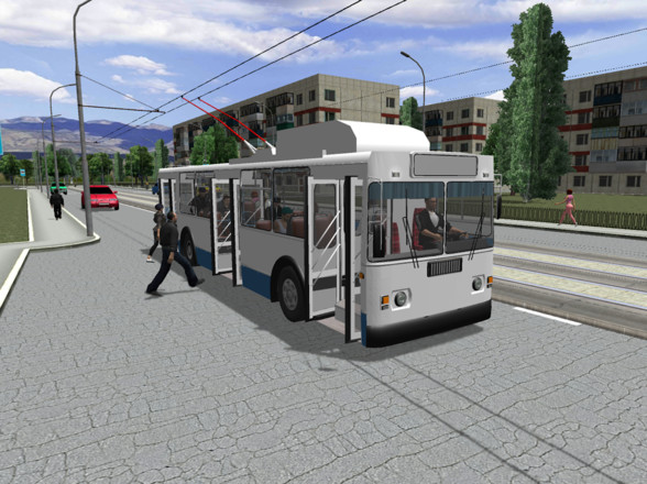 Trolleybus Simulator 2018截图5