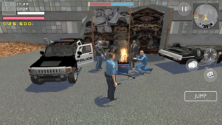 警察警察模擬器。 打群架修改版截图2