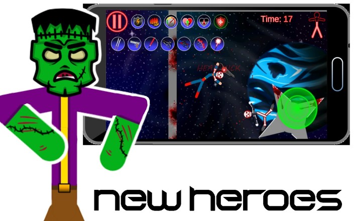 Stickman Star Warriors 7 Online截图4