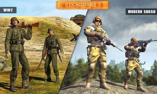 WW2 Counter Shooter Frontline War Survival Game截图6