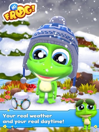 Hi Frog! - Free pet game app截图4