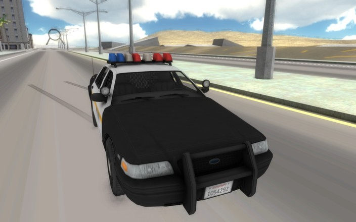 Fast Police Car Driving 3D截图5