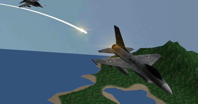 天空试点3D攻击战斗机截图4