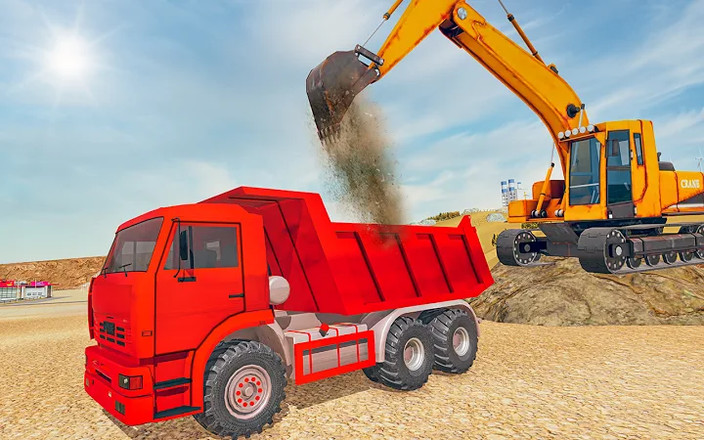 Heavy Excavator - Demolish Construction Game截图1