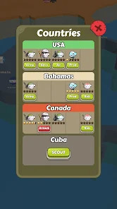 Country Balls: Idle War 3D截图5