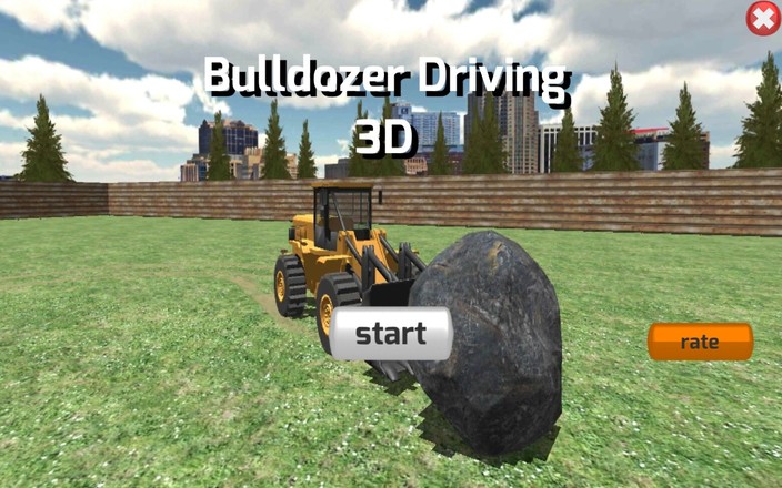 Bulldozer Driving 3D Simulator截图3