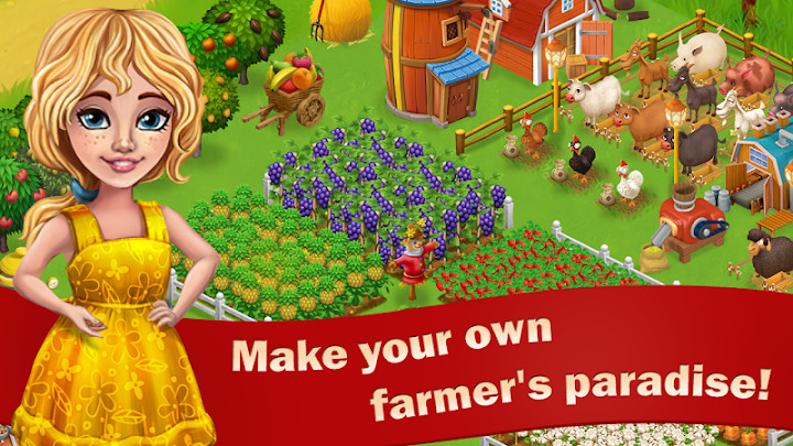 Sunny Farm: Adventure and Farming game截图1