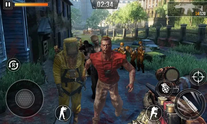 Zombie Hunter Assault Call Of War 2019截图4