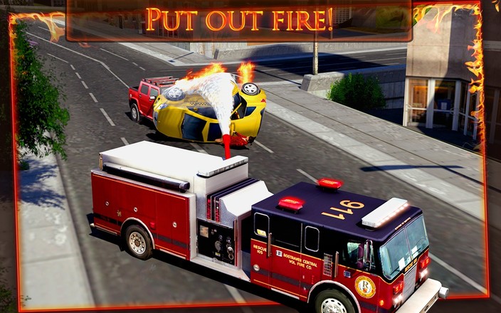 Fire Truck Emergency Rescue 3D截图6