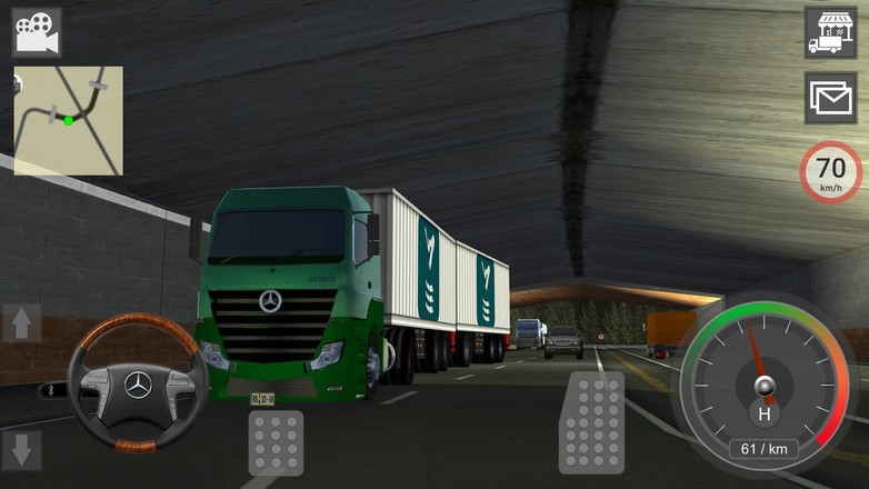 Mercedes Truck Simulator Lux截图2