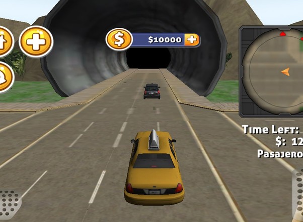 3D职务出租车司机的游戏截图1