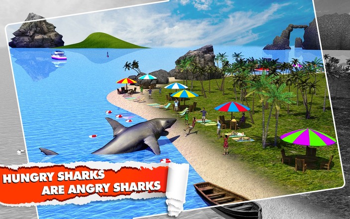 愤怒的鲨鱼模拟3D截图3