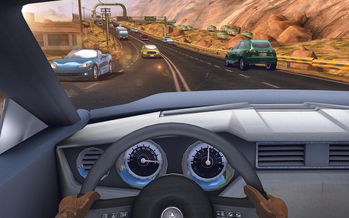 Traffic Xtreme 3D: Fast Car Racing & Highway Speed截图6