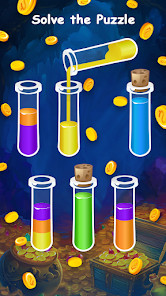 Earn Money - Water Sort Puzzle截图5