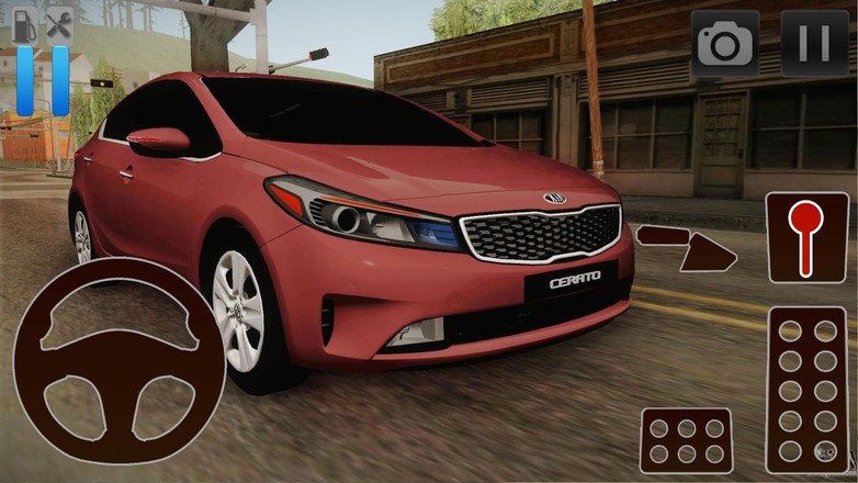 Car Driving Simulator Kia截图1