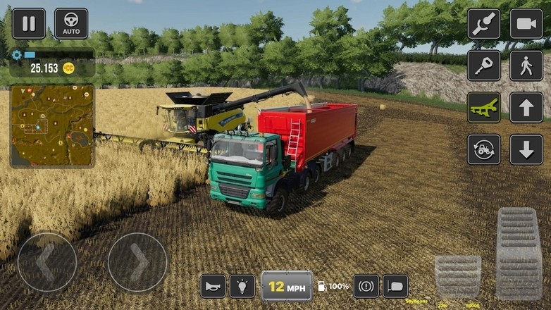 农民模拟器拖拉机2022修改版截图2