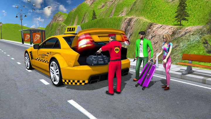Taxi Games Driving Car Game 3D截图3