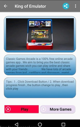 Arcade Games (King of emulator 2)截图4