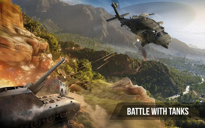 Army Gunship Helicopter Games 3D: Joycity Battle截图2