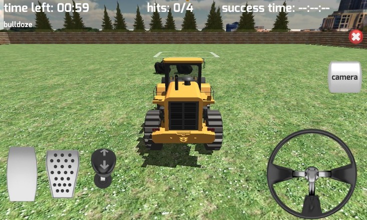 Bulldozer Driving 3D Simulator截图2