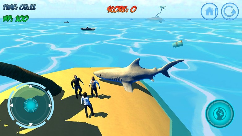 Shark Attack 3D Simulator截图2