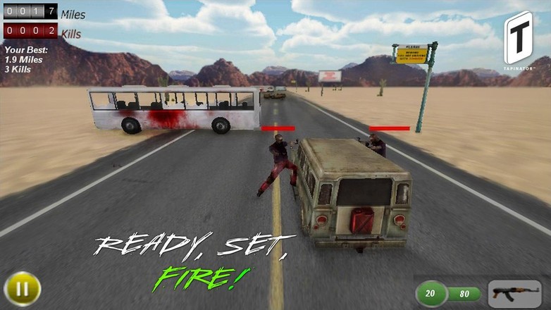 Drive with Zombies Pro截图2