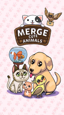 Merge Cute Animals: 貓與狗截图1