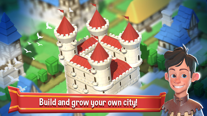 Crafty Town - Kingdom Builder截图1
