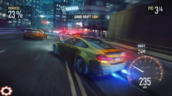 Street Racing Car Traffic Speed 3D截图3