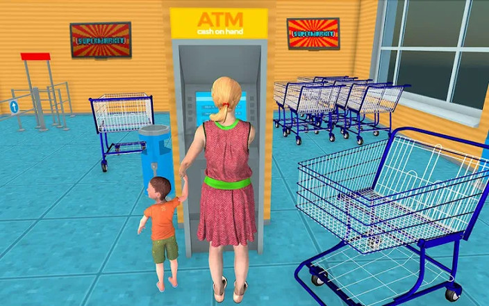 超级市场 杂货 购物 购物中心 家庭 游戏截图2