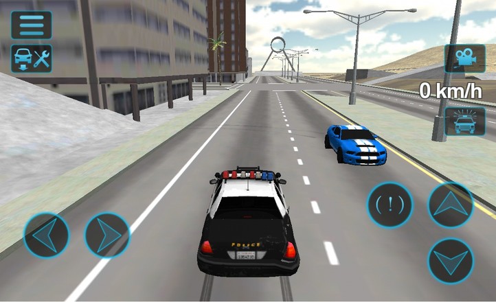 Fast Police Car Driving 3D截图8