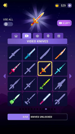 Knife Legend - Knives to rush and hit Fruit & Boss截图2