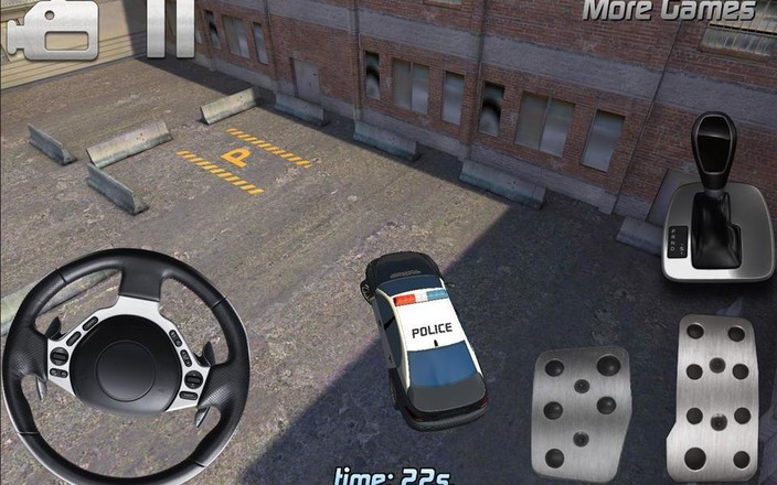 警车停车3D高清截图4