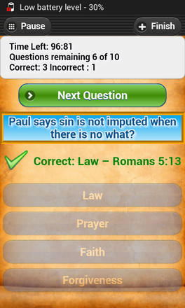 Bible Trivia Quiz Free Bible G截图7