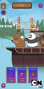 We Bare Bears: Crazy Fishing截图6