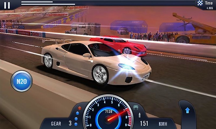 狂飆賽車 - Furious Car Racing截图5