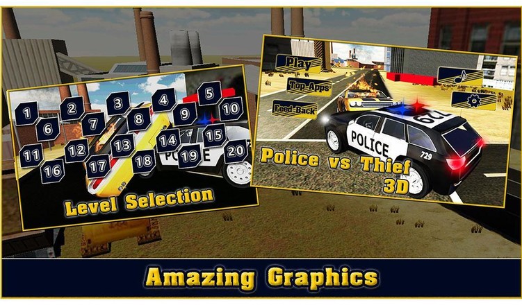 警察VS小偷3D截图7
