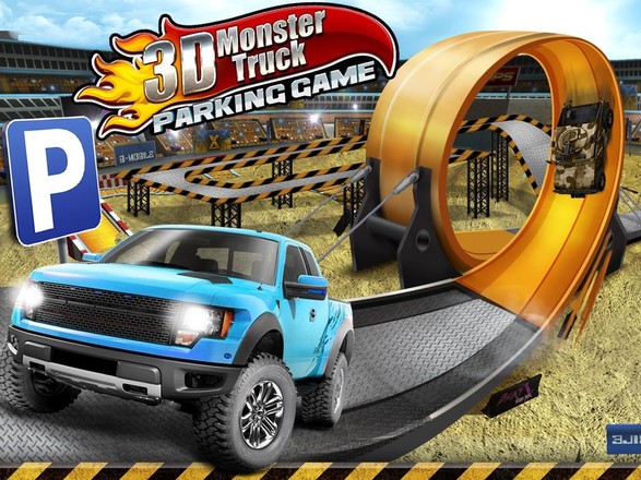 3D Monster Truck Parking Game截图4