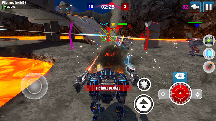 Mech Wars: Multiplayer Robots Battle截图4