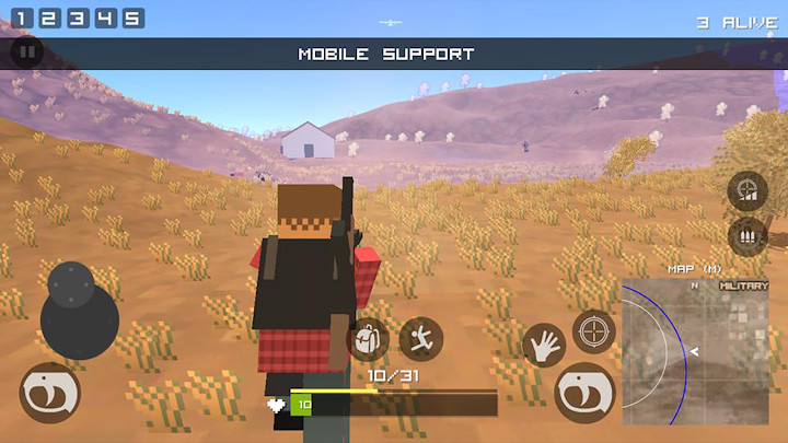 PIXEL ROYALE UNKNOWN BATTLE GROUND SURVIVOR !截图6