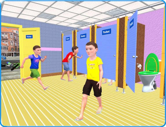 Kids Toilet Emergency Pro 3D截图6