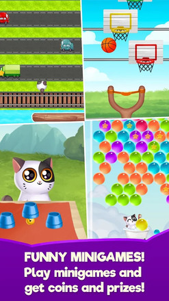 My Cat Mimitos 2 – Virtual pet with Minigames截图2