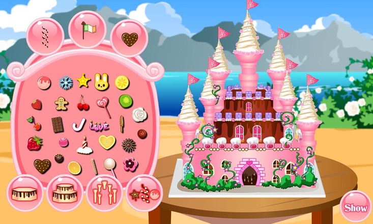 公主城堡蛋糕烹饪截图6