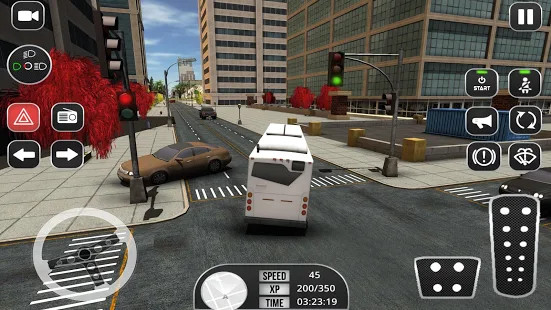 Bus Simulator 2K17 - Coach Bus Driving Parking 3D截图3