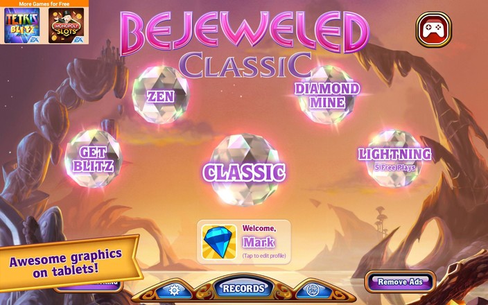 Bejeweled Classic截图1